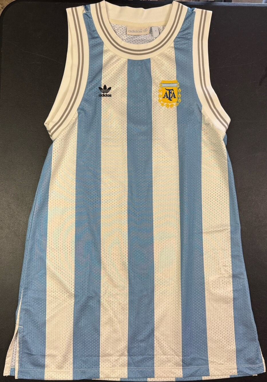 Adidas Argentina AFA #10 Soccer Football Jersey Tank Dress Women’s Small